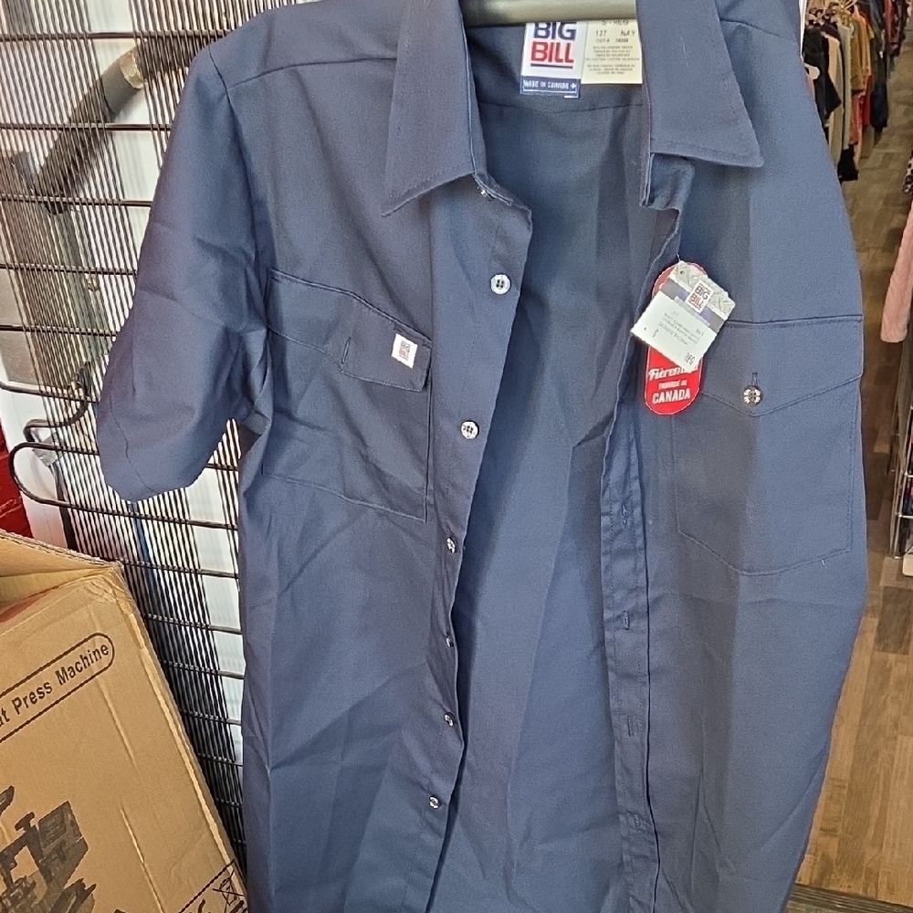 Big Bill Blue Work Shirt